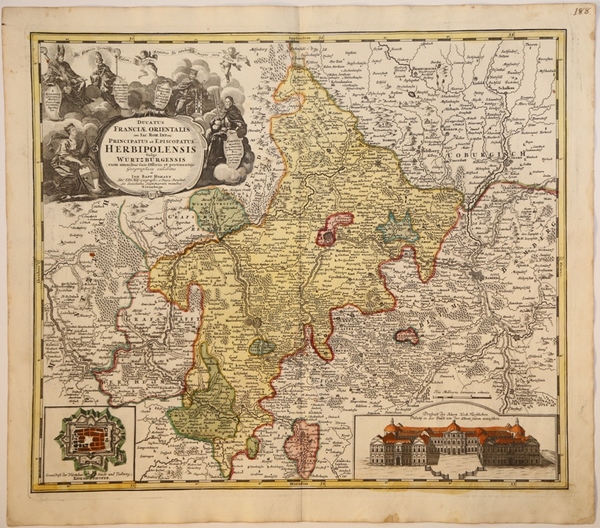 Ducatus Franciae Orientalis seu…Principatus et Episcopatus Herbipolensis…