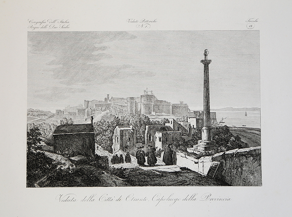 Veduta della Città di Otranto, Capoluogo della Provincia