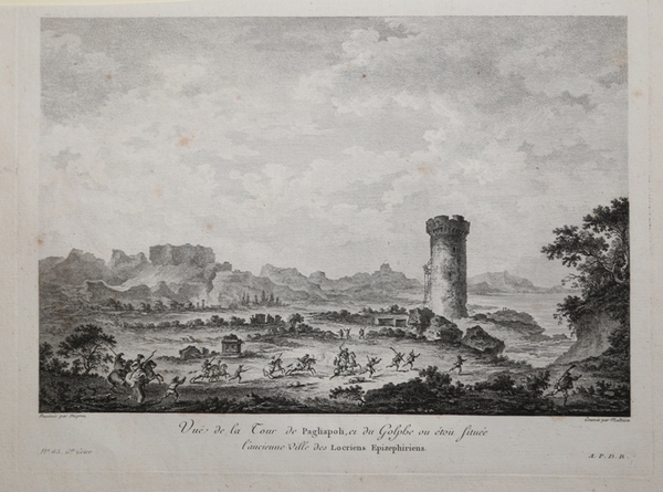 Vue de la Tour de Pagliapoli, e du Golphe ou …