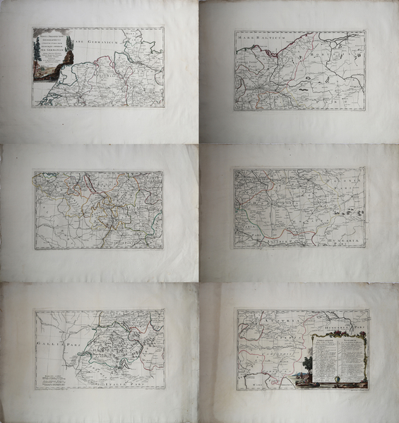 Novus Prospectus Geographicus cursuum publicorum aliorumque itinerum per Germaniam adusque …