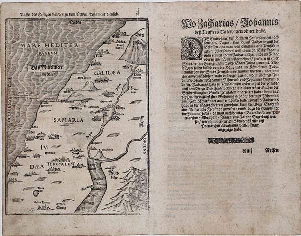 Taffel des Heiligen Landes zu dem nemen Testament dienlich