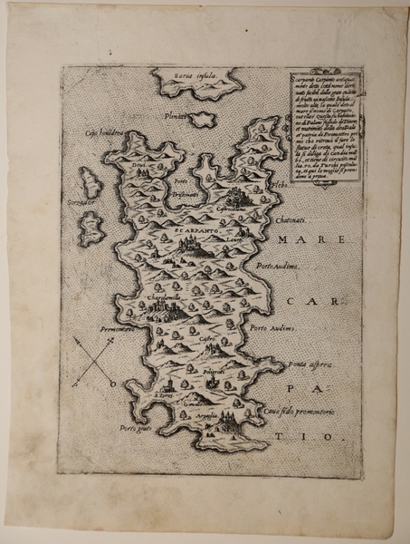 Scarpanto Carpanto antiquamente detto cotal nome derivato facilm.e dalla gran …