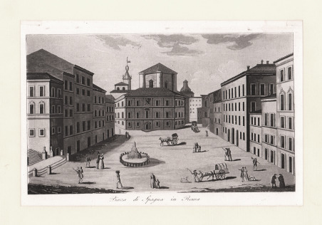 Piazza di Spagna in Roma