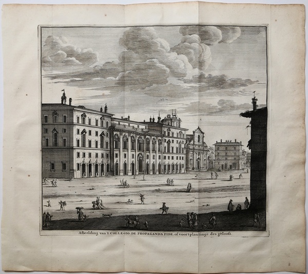 Afbeelding van't Collegio de Propaganda Fide, of voortplantinge des geloofs
