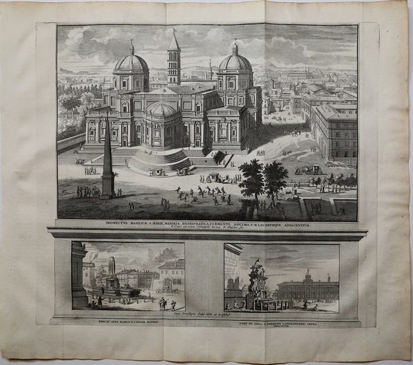 Prospectus Basilicae S. Mariae Maioris restauratae a Clemente decimo…