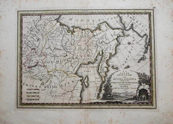 La parte orientale della Russia Asiatica delineata sulle ultime osservazioni