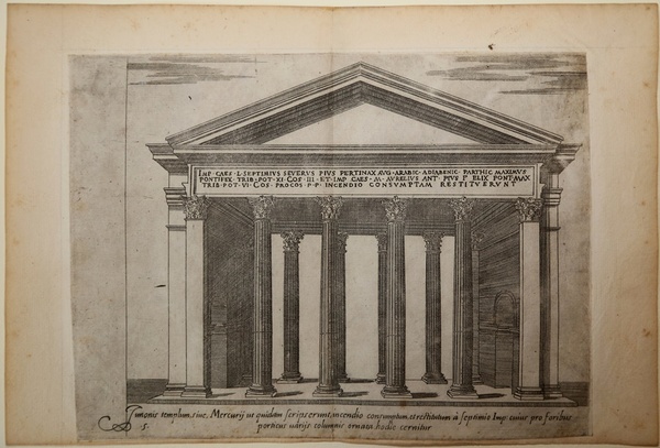 Iunonis Templum sive Mercurij ut quidam scripserunt, incendio consumptum, et …