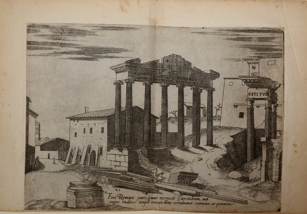 Foori Romani pars, quae respicit Capitolium…