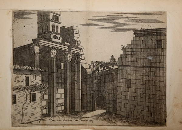 Pars alia eiusdem Fori Traiani Imp.