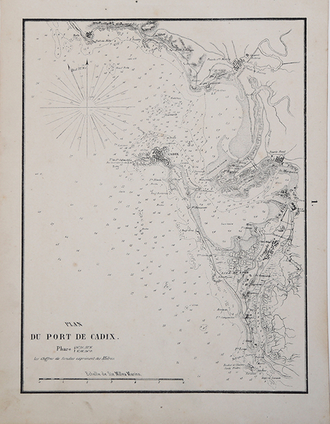 Plan du Port de Cadix