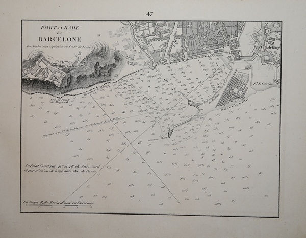 Port et Rade de Barcelone
