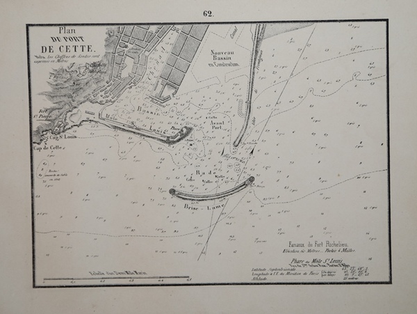 Plan du Port de Cette