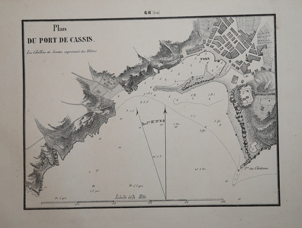 Plan du Port de Cassis