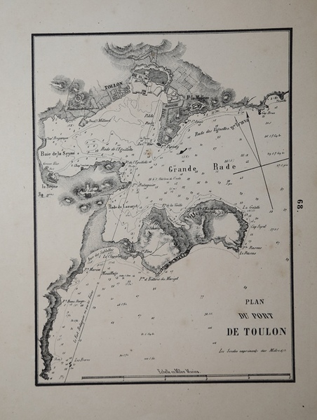 Plan du Port de Toulon
