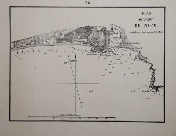Plan du port de Nice