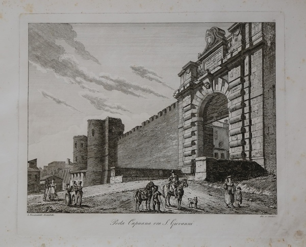 Porta Capuana ora S. Giovanni