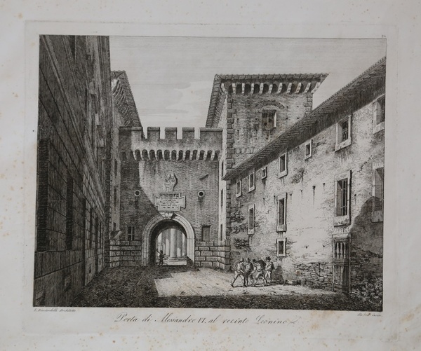 Porta di Alessandro Vi al recinto Leonino