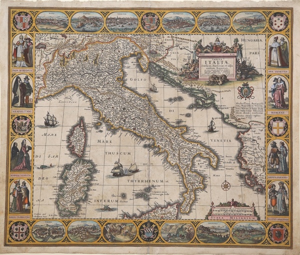 Tabula Italiae, Corsicae, Sardiniae et adjacentium Regnorum