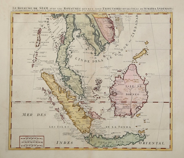 Le Royaume de Siam avec les Royaumes qui luy sont …