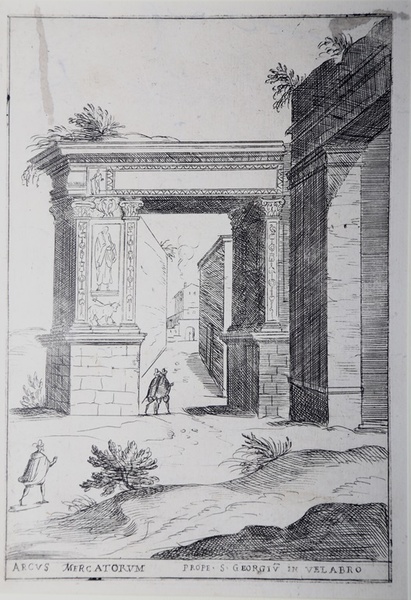 Arcus Mercatorum prope S. Georgiu(m) in Velabro