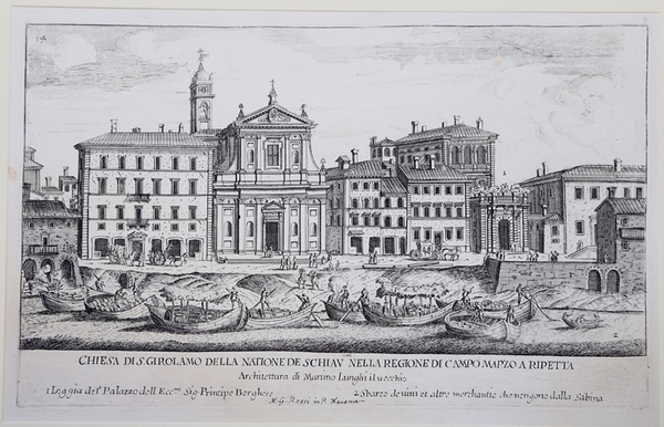 Chiesa di S. Girolamo della natione de Schiavoni nella Regione …