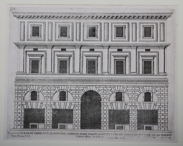 Palazzo in Banchi. Fabricato da Giovanni Alberini…architettura del famosisimo pittore …