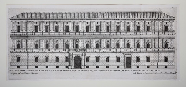 Palazzo della Cancelleria lo fece fare il cardinale Raffaele Riario …