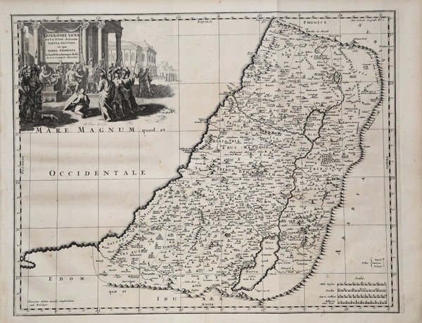 Geographiae Sacra ex V. & N.Test. Desumtae Tabula Secunda in …
