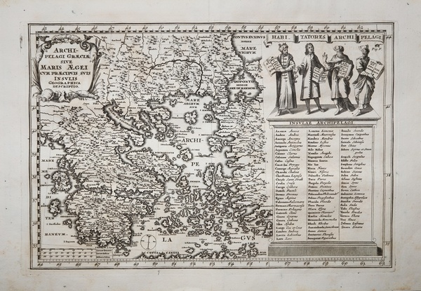 Archipelagi Graeciae sive Maris Aegei cum praecipuis suis insulis Geographica …