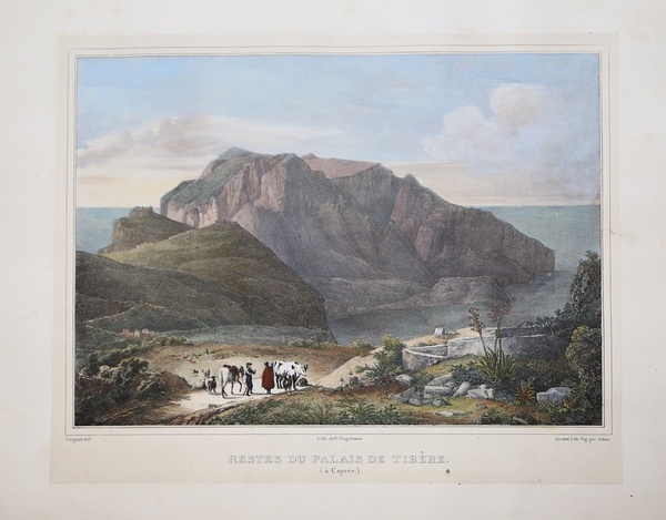 Restes du palais de Tibère. (à Caprèe)