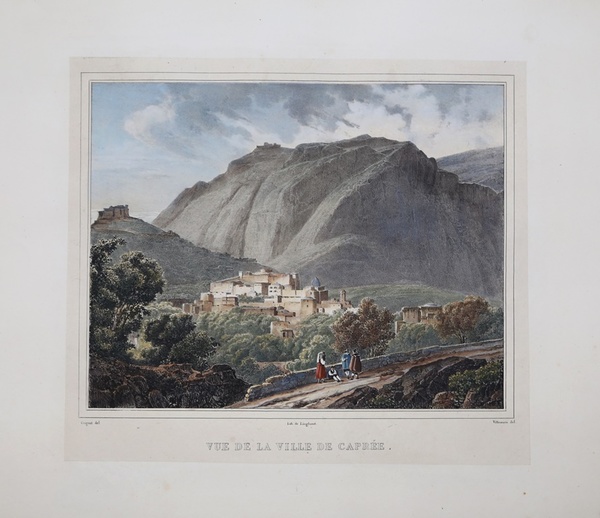 Vue de la ville de Caprée