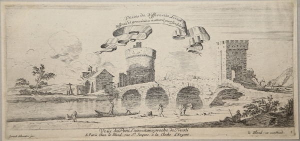 Veüe du Pont Lamentano proche de Tivoli