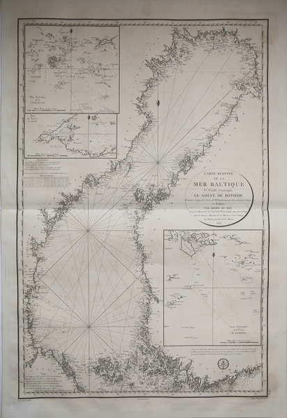Carte réduite de la Mer Baltique : Ve. Feuille Contenant …