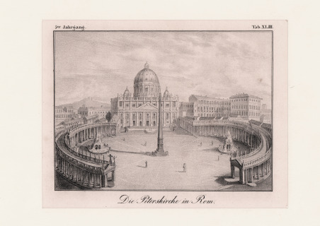 Die Peterkirche in Rom