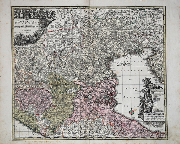 Dominium Venetum cum adjacentibus Mediolan. Mantuano, Mutinensi, Miran. Dolano, Parmensi, …