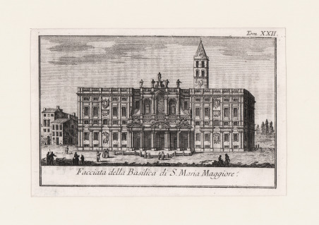Facciata della Basilica di S. Maria Maggiore