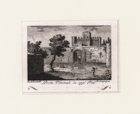 Porta Viminale in oggi Pia