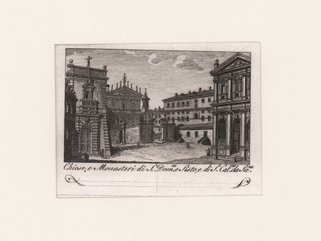 Chiese e Monasteri di S. Dom(eni).co e Sisto, e di …