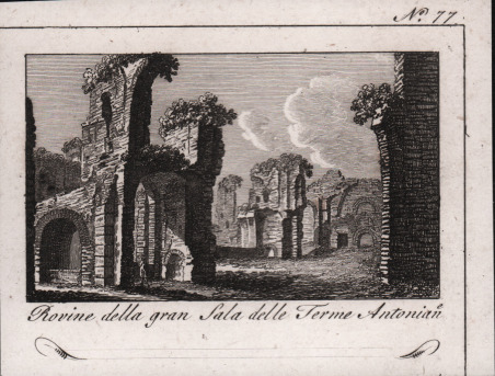 Rovine della gran Sala delle Terme Antoniniane