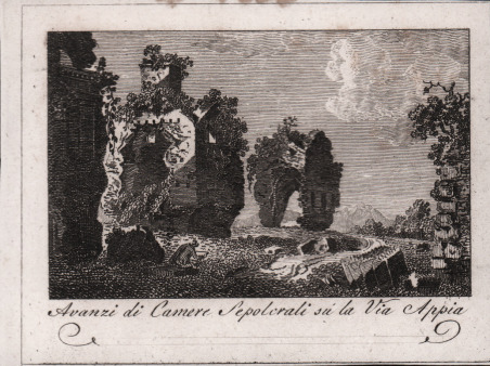 Avanzi di Camere Sepolcrali su la Via Appia