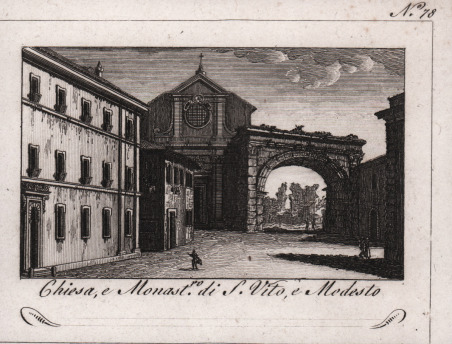 Chiesa e Monast.ro di S. Vito e Modesto