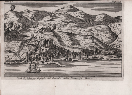 Città di Sebenico Capitale del Contado nella Dalmazia Veneta