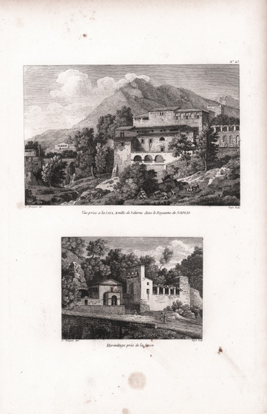Vue prise a la Cava./ Hermitage près de la Cava