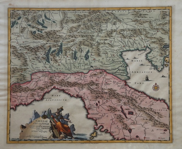 Galliae Cisalpinae et maximeLigurum, Insubrum vicinorumque populorum Tabula ex Veteri …