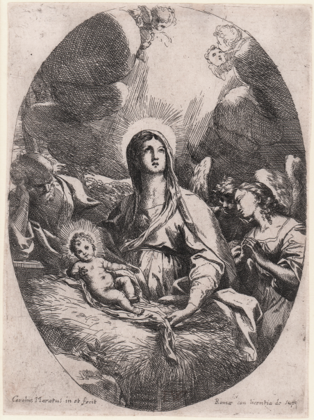 Sacra Famiglia con Angeli