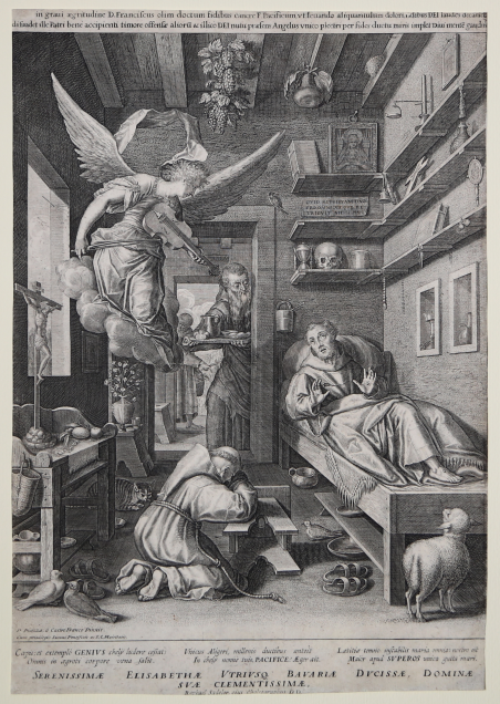 San Francesco consolato dall’Angelo Musicante o La Visione di San …