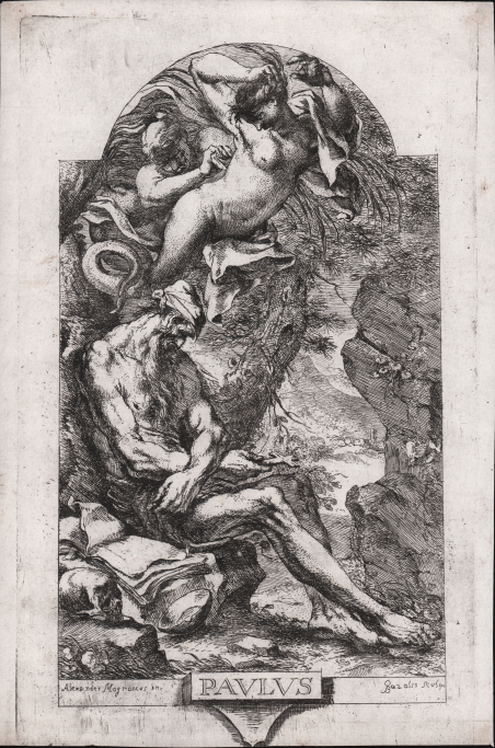 San Paolo di Tebe tentato dal Demonio