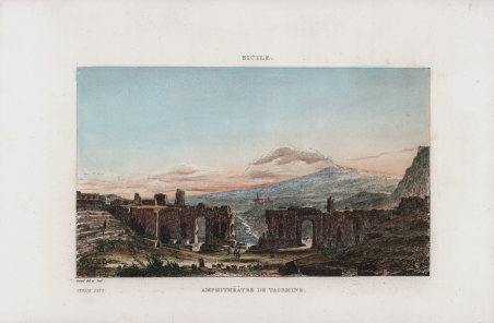 Sicile - Amphithéàtre de Taormine