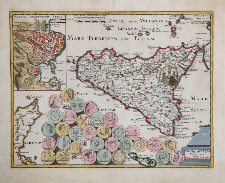 Sicilia Antiqua quae et Trinacria dicta Nummis Siculis illustrata