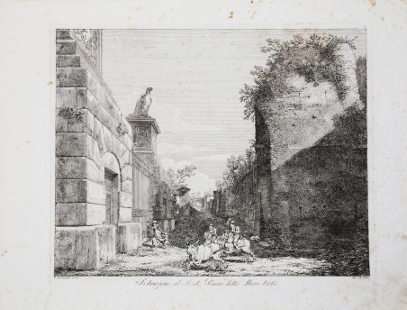 Sostruzioni al Monte Pincio detto Muro Torto